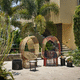 sedia contemporanea / da esterno / da interno / da giardino
