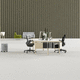 scrivania direzionale / da terra / individuale / design scandinavo