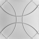 controsoffitto in metallo / in vinile / a quadrotte / per ufficio