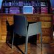sedia moderna / in tessuto / con supporto in legno / contract