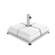base per ombrellone in metallo