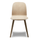 sedia design scandinavo / in tessuto / in rovere / in noce americano