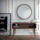 consolle contemporanea / in legno / rettangolare / con contenitore