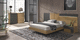 letto matrimoniale / contemporaneo / con testiera / con comodini