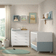 letto per neonato allungabile / singolo / contemporaneo / con rotelle