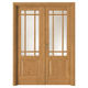 porta da interno / in legno massiccio / in rovere / battente