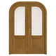 porta da interno / in legno massiccio / in rovere / battente