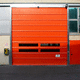 porta industriale ad impacchettamento / in acciaio galvanizzato / in PVC / automatica