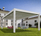 pergola autoportante / addossata / in alluminio / in alluminio verniciato
