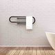 scaldasalviette ad acqua calda / 0...500 w / contemporaneo / cromato