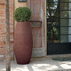 vaso da giardino in terracotta / da appoggio / verticale / ovale
