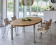 tavolo da pranzo contemporaneo / in rovere / in noce / in legno massiccio
