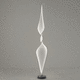 lampada da terra / in tessuto / in poliestere / contemporanea