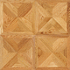 parquet multistrato / in rovere bianco / laccato / inchiodato