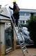 scala professionale da lavoro / da appoggio / in alluminio / da esterno