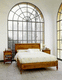 letto matrimoniale / in stile / con testiera / in legno