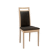sedia contemporanea / da interno / in tessuto / con supporto in faggio