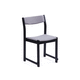 sedia moderna / in tessuto / con supporto in legno / imbottita