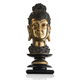 scultura in legno laccato / in ottone / in oro