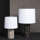 lampada da tavolo / in pelle / contemporanea / senza fili