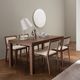 tavolo contemporaneo / in legno / rettangolare / allungabile