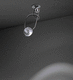 faretto da soffitto / LED / rotondo / IP20