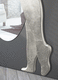 specchio a muro / design originale / ovale
