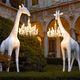 lampadario design originale / in fibra di vetro / LED / resistente all'acqua