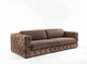divano chesterfield / in pelle / 2 posti / 3 posti