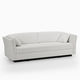 divano letto / moderno / in tessuto / per uso contract