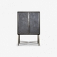 credenza alta / contemporanea / in legno / in metallo