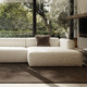 divano letto / modulare / d'angolo / contemporaneo