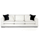 divano contemporaneo / in tessuto / con rivestimento rimovibile / con cuscino rimovibile