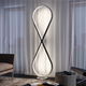 lampada da terra / in alluminio / in policarbonato / contemporanea