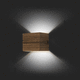 applique contemporanea / da interno / in rovere / in legno