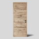 porta da interno / in legno / in legno massiccio / in rovere