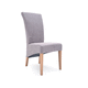sedia contemporanea / da interno / in tessuto / con supporto in legno