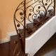 ringhiera in ferro modellato / a sbarre / da interno / da esterno