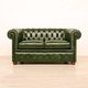 divano chesterfield / marrone / grigio / beige