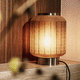 lampada da tavolo / in nichel / in vetro / contemporanea