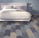 moquette a quadrotte / tufted / pelo raso / contract