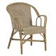 poltrona contemporanea / in tessuto / in rattan / in rattan