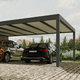 pergola autoportante / in alluminio / in acciaio inossidabile / a lamelle frangisole
