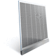 pannello fotovoltaico per balcone / monocristallino / doppio vetro / BIPV