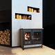 blocco cottura per caldaia / a legna / 1  fuoco / 1 forno