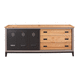 credenza classica / in legno / con cassetti / con porta scorrevole