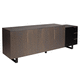 credenza moderna / in legno / con cassetti / con ante battenti