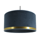lampada a sospensione / in ottone / in tessuto / Art Deco
