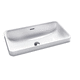 lavabo da appoggio / in Corian® / rettangolare / moderno