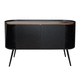 credenza con piedi alti / contemporanea / in rovere / in noce